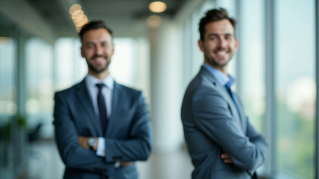 Two different postures during a professional conversation