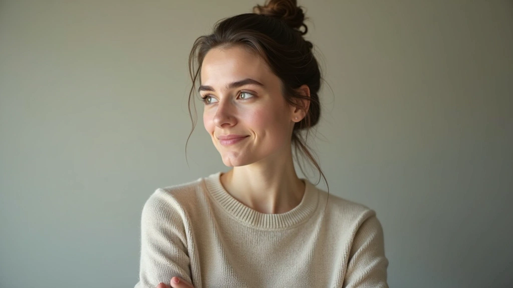 A listener showing interest with a relaxed posture